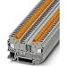 Produktbild Phoenix Contact QTC 2,5 3206416 Durchgangsklemme Polzahl: 2 0.5 mm² 2.5 mm² Grau 1 St.