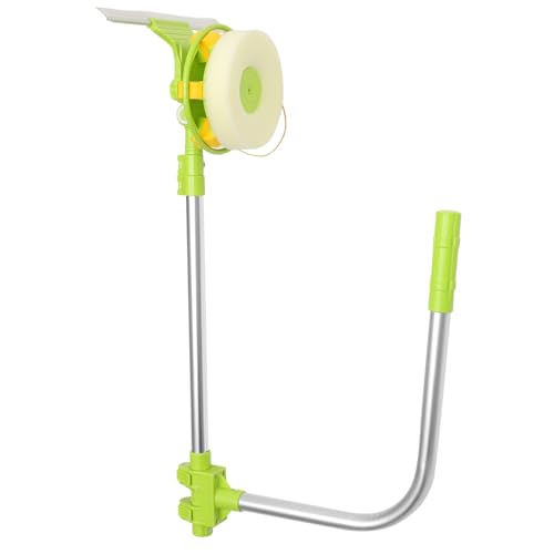 Holibanna Kit De Limpiador De Ventanas Telescópico Limpiacristales De Gran Altura con Rasqueta y Enjugador De Ventana para Limpieza De Ventanas Herramienta De Limpieza