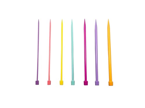ZHUUO 14PCS Plastic Knitting Needles, 7...