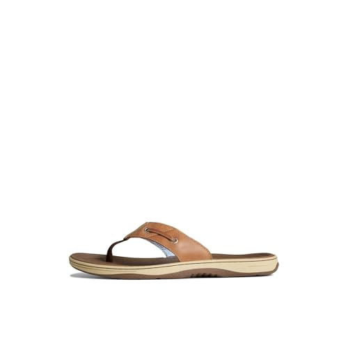 Image of Sperry Men's Baitfish Leather Flip Flop Sandal