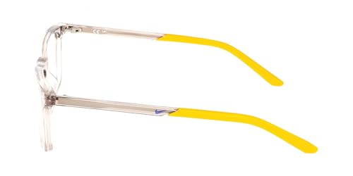 Lunettes de vue Nike 5071 bicolore gris et jaune or 49mm