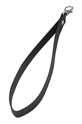 [shizukawill] シズカウィル レザーケース ブラック用 ストラップ スマホ 携帯ストラップ フック スマホストラップ 手帳型スマホケース 対応 ショートストラップ 落下防止 ブラック - shizukawill - 商品画像