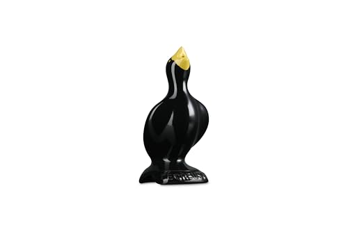 Image of Le Creuset Stoneware Pie Bird, 3 inch, Black with Yellow Beak