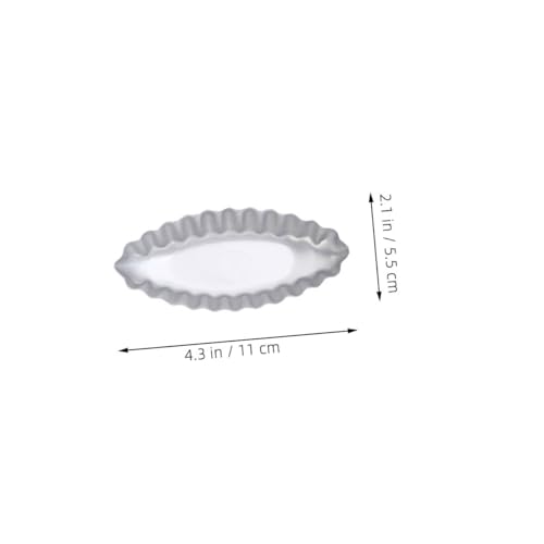 COLLBATH 6個 菊花船形アルウム合ケーキ型 タルト型 向けエッグタルト パイ プリン カップケーキ焼き型 家用 ホテル レストラン対応