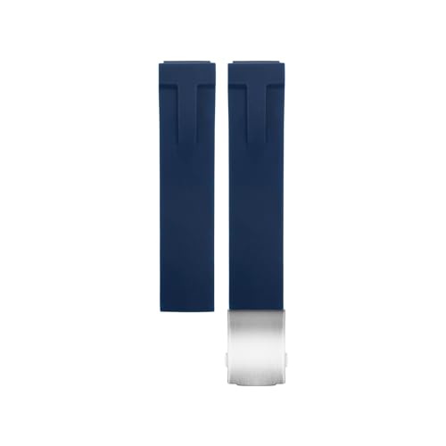 Correa de silicona de 21 mm para reloj T048.417 pulsera deportiva de goma