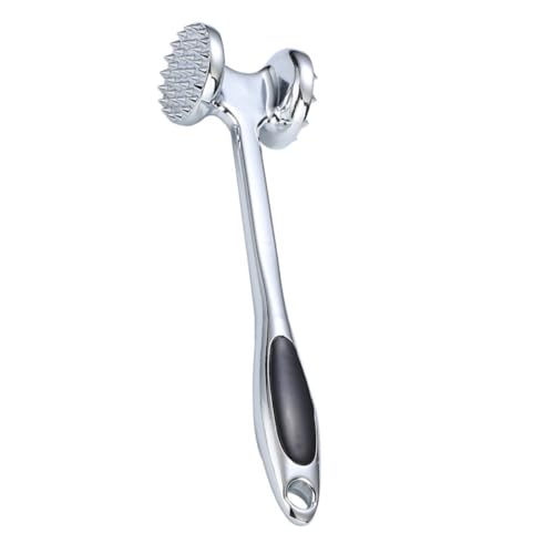 Ciieeo 1pc Meat Loosening Hammer Loosens Meat Tenderiser Heavy The Tenderizer Tenderizing Meat Hammer Pounder Flesh Pork Tenderer Zinc Alloy Black
