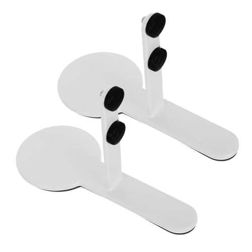 OKUMEYR Office Pegboard Installation Accessories Desk Mount Brackets Iron Pegboard Panel Support Easy Setup