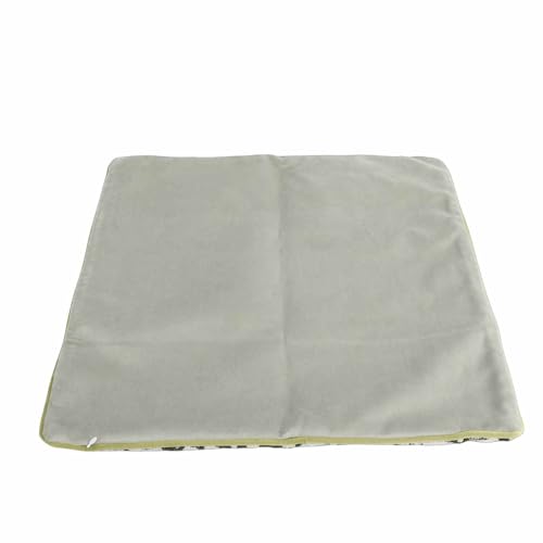 Housses de coussin boho vert et blanc 50x50 cm pour canapé vintage - 7