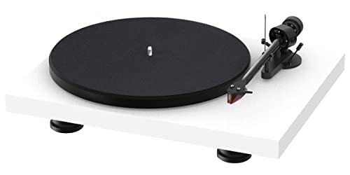Project Debut Carbon Evo 2M Red, Blanc Satiné Platine Vinyle HiFi - Les Beatles, Paul McCartney, John Lennon, RIngo Starr, George Harrison Project Debut Carbon Evo 2M Red, Blanc Satiné Platine Vinyle HiFi