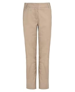 Nautica size 6 regular Girls' School Uniform Skinny Fit Stretch Twill Pant, Khaki 262, 6 (B01D1S44CC)