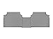 WeatherTech FloorLiner HP Custom Fit Floor Mats for Sonata, K5-2nd Row (4615982IM), Grey