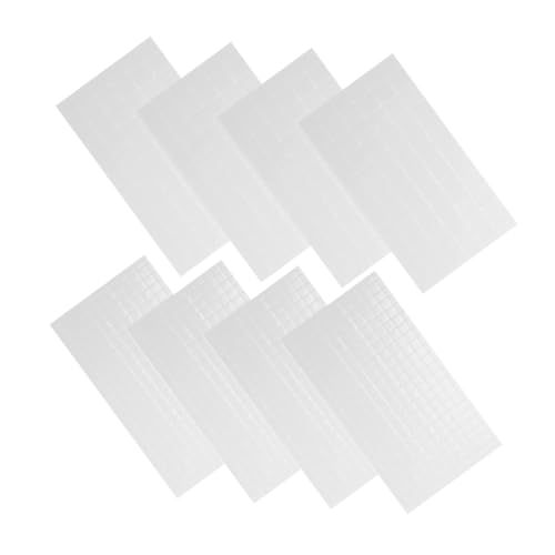 Operitacx Double-Sided Foam Squares Tape 8 Pack 6x6mm Adhesive Foam Sheets for DIY Crafting School Projects