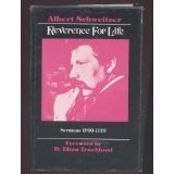 Reverence for Life: Sermons 1900-1919 082980384X Book Cover