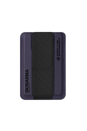 SKRM SKINARMA KADO Magnetic Card Holder with Grip Stand (Purple/Black)