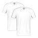 Produktbild LERROS Herren Doppelpack V-Ausschnitt T-Shirt, Weiß, L EU