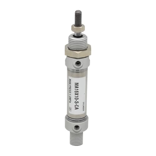 Cilindro neumático de doble efecto serie MA16 con vástago de 16mm 4