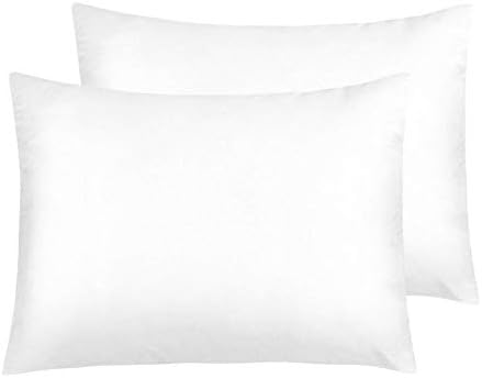 NTBAY 2 Pack Zippered Satin Pillow Cases for Hair and Skin, Luxury Standard Hidden Zipper Pillowcases Set of 2, 50x75 cm, Purple