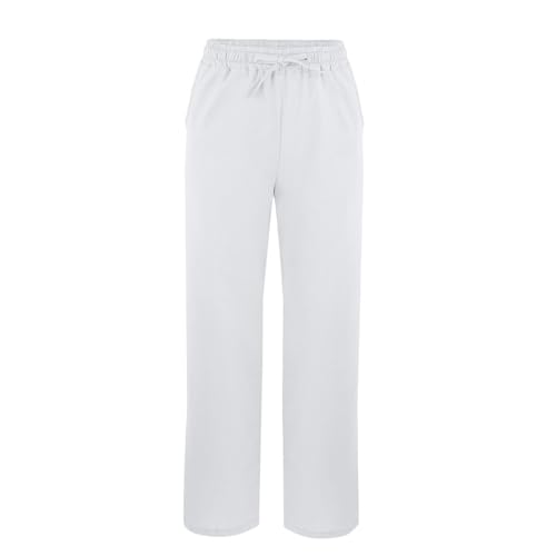 Straight Leg Linen Pants Women 2025 Summer Casual High Waisted Capri Pants Cropped Y2k Boho Beach Pants with Pockets4