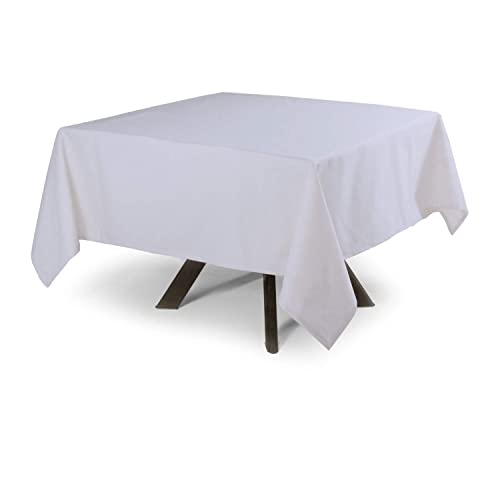 Nappe de table imperméable et anti-taches 100% satin lavable en machine