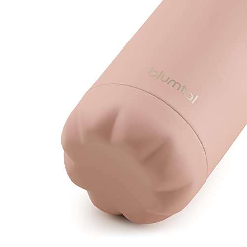 Blumtal® Botella Térmica Charles - 500ml Sin BPA - Botella de Agua Acero Inoxidable Aislada - Termo Agua - Mellow Rose/Rosa - Imagen 3