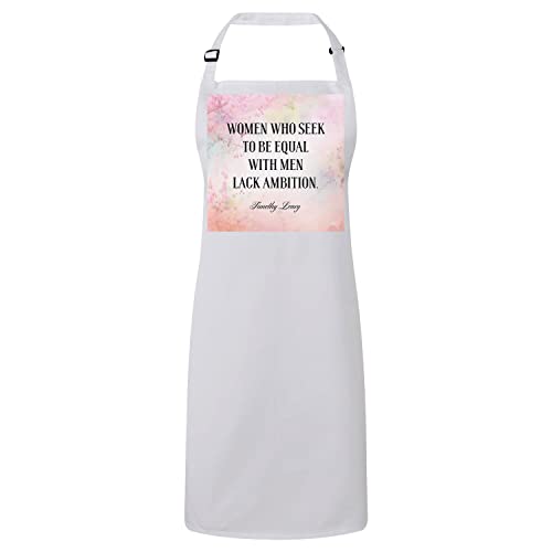Tablier Cuisine Premium Blanc Fabulous Timothy Leary Ambition Coton