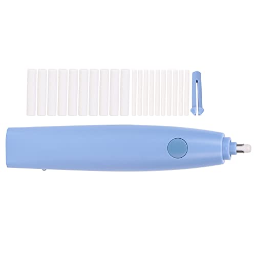 Tnfeeon Electric Eraser, Rechargeable Battery Operated Electric Eraser Kit Electric Pencil Eraser For Artist Drawing Painting(Blue) #TOP5