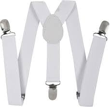 bow tie house Y-Back style Suspender Belts for boys, kids,men and women (light grey)-picture-13