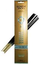 Gonesh Incense Sticks Extra Rich Collection: Rain 12 Pack (20 Sticks/Pack)