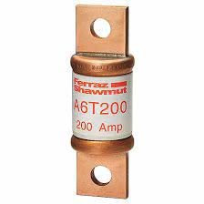 Mersen A6T200 600 Volts 200 Amps Fast Acting/Class T Fuse 3/Pack