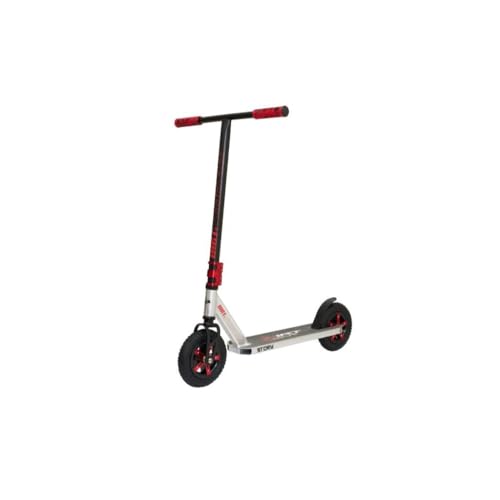 Story Original Stunt Scooter Dirt | Ruedas inflables de 200 mm | Aluminio 6061 duradero | Construido para durar rodamientos ABEC-9 | Manillar de 360°