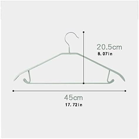 Coat Rack,Clothes Organizer， Clothes Hangers/Coat Hangers 10pcs Household Clothes Hanger Drying Rack Bold Wide Shoulder Non-Slip Clothes Hanger Clothes Support Hangers (Color : H, Size : 10PCS) (Colo