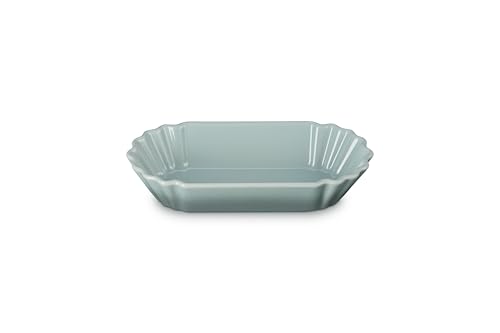 Image of Le Creuset Stoneware Bistro Boat, 14 oz. (8.5 inch L x 4 inch W x 1.7 inch D), Sea Salt