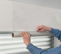 212 Main 48 in. X 200 ft. Booth Wall White Protective Film