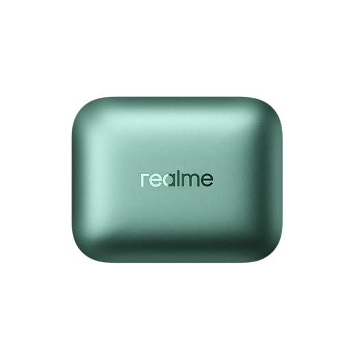 Image of realme Buds Air 7 Pro with Ai Live Translation, 11mm+6mm Dual-dac Driver, 48 Hrs Playtime, 53 dB ANC, LHDC, 45Ms Low Latency, 360 Spatial Audio, IP55 Dust & Water Resistant, BT 5.4 - (Green)
