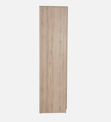 Image of Mintwud Pepperfry Engineered Wood Wardrobe with 3 Doors, 3 Drawers & 2 Hanging Rod | Wooden Almirah Cupboard for Clothes Storage Organizer for Living Room Bedroom Furniture (French Oak Finish)