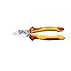 Wiha Hochleistungs-Seitenschneider BiCut® Professional mit DynamicJoint® VDE (38191), Bolzenschneider für elektrische Arbeiten, Kombizange zum Draht schneiden, Drahtschneider, Kraftzange
