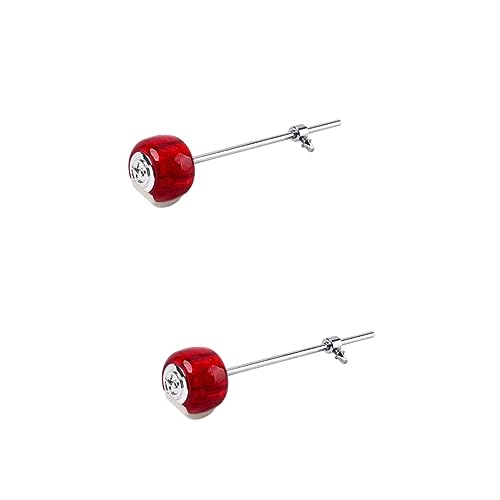 2 pcs Maza de Batería VICASKY para Bombo 21.7 cm Rojo miniatura 1
