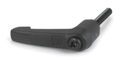 Image of Kipp 06610-3081X55 Fiberglass Reinforced Plastic /Steel Adjustable Handle with M8 External Thread, inchNovo.Grip inch Style, Steel Components, Metric, 55 mm Screw Length, Size 3, Anthracite Gray Color