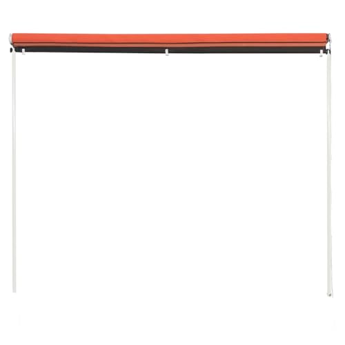 Auvent rétractable manuel 100x150 cm pour balcon et terrasse