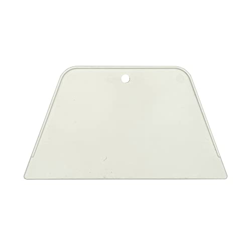 Rocky Mountain Goods 8" Wallpaper Smoother - Flexible Smoothing Tool - Makes Wallcovering Installation Quicker - Quickly Eliminates Bubbles - Rounded Corners Won't Damage Walls - White