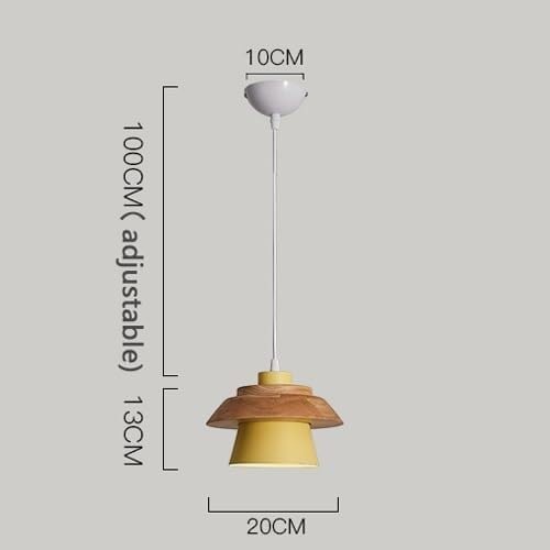 Pendentil lampe à suspension en métal pour optimiser l'éclairage de plan de travail - 2