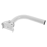 OSALADI Verstellbare Antennenmasthalterung Aus Eisen Für Außenmontage Kompatibel Mit Drahtlosen Netzwerkknoten Wandhalterung Mit Höhenverstellung Für Signaloptimierung