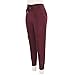 Ymiko Jogger Pants Comfortable Loose Running Fitness Sweatpants WineRed (XXL)