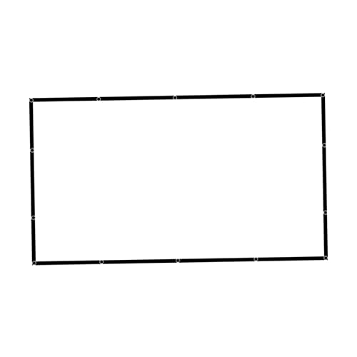 OKUMEYR Portable Indoor Outdoor Projector Screen Foldable Movie Screen with Strong Load Bearing Capacity High Durability and Practical Design for Home Theater