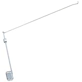 ROMISBABA Pedal Metálico para Cubo Basura Exterior Mecanismo Resistente la Corrosión Instalación Sencilla para Cubos con Pedal Accesorio Duradero para Uso