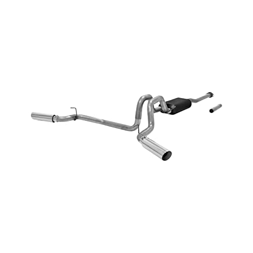 Flowmaster 817614 American Thunder 409S Stainless Steel Dual side Exit Moderate Sound Cat-Back Exhaust System