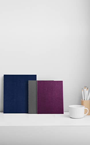 Carnet de notes Blueline MiracleBind raisin 150 pages couverture rigide lézard