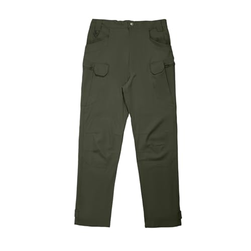 GAHIEDIM pantalones de trabajo para hombre,Breathable Work Pants for Men Water Resistant Hiking Cargo Multi Pockets Stretch Quick Dry Work Pant(No Belt) - image 4