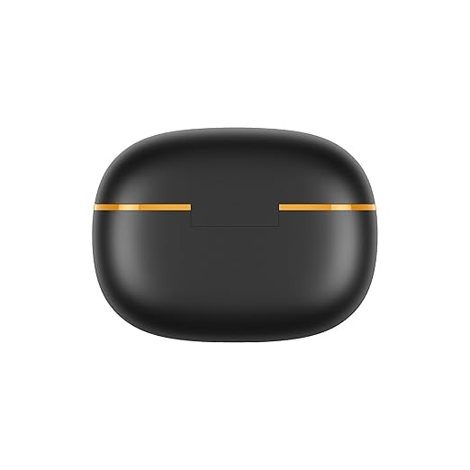 Image of Bluetooth in Ear Earbuds,4 Mic Compatible with realm Buds T200 Lite , AI ENC for Calls,48 Hours Total Playback with Fast Charging and Low Latency Gaming TWS,Google Fast Pair, with mic (Volt Black)