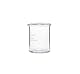 Rasotherm Boro 3.3 Becherglas Niedrige Form mit Ausguss, 10ml Kapazität
